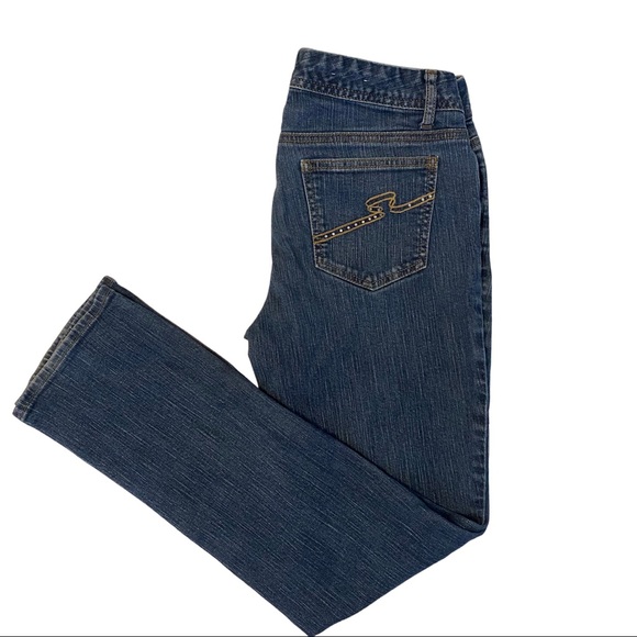 Tommy Hilfiger Dark Wash Mid Rise Jeans - Picture 3 of 11